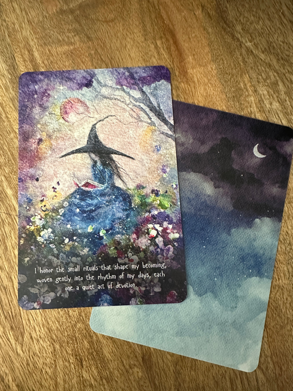 June '26 Single Affirmation Card - Witch Moon - Terri Ann Foss (Copy)