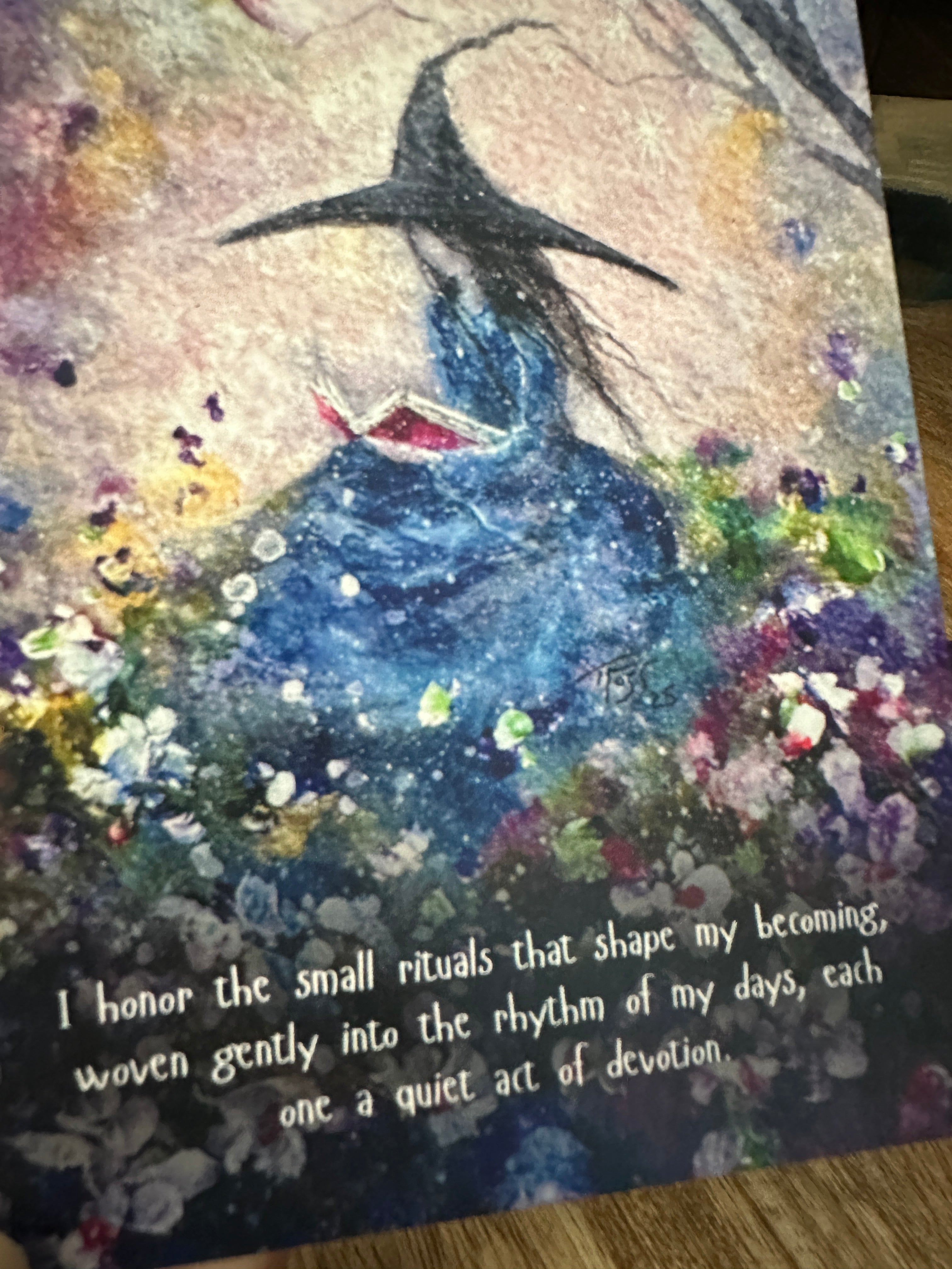 June '26 Single Affirmation Card - Witch Moon - Terri Ann Foss (Copy)
