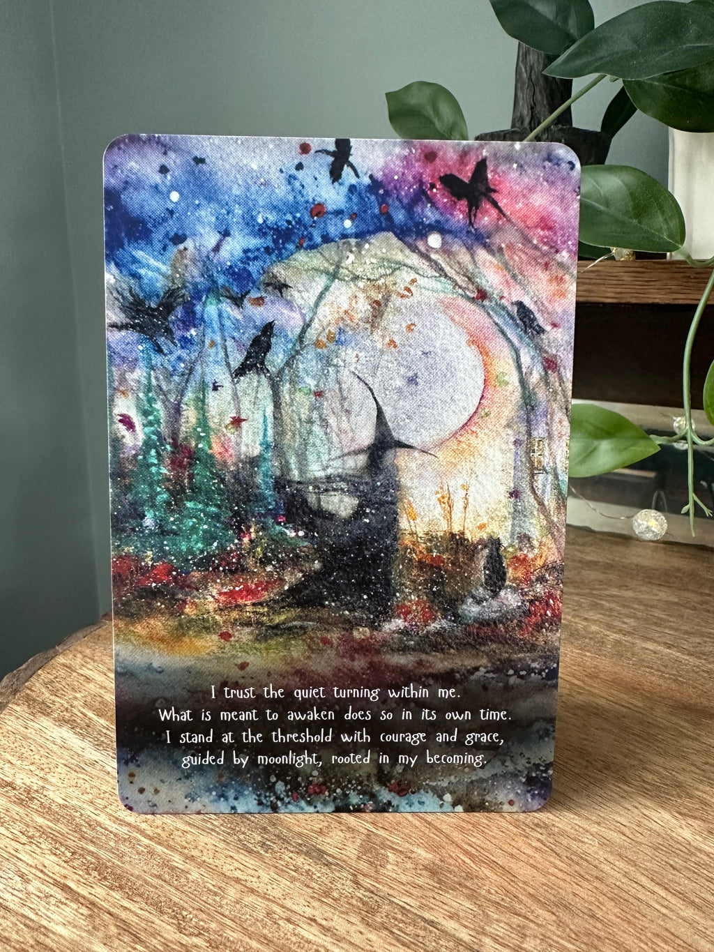 March '26 Single Affirmation Card - Witch Moon - Terri Ann Foss