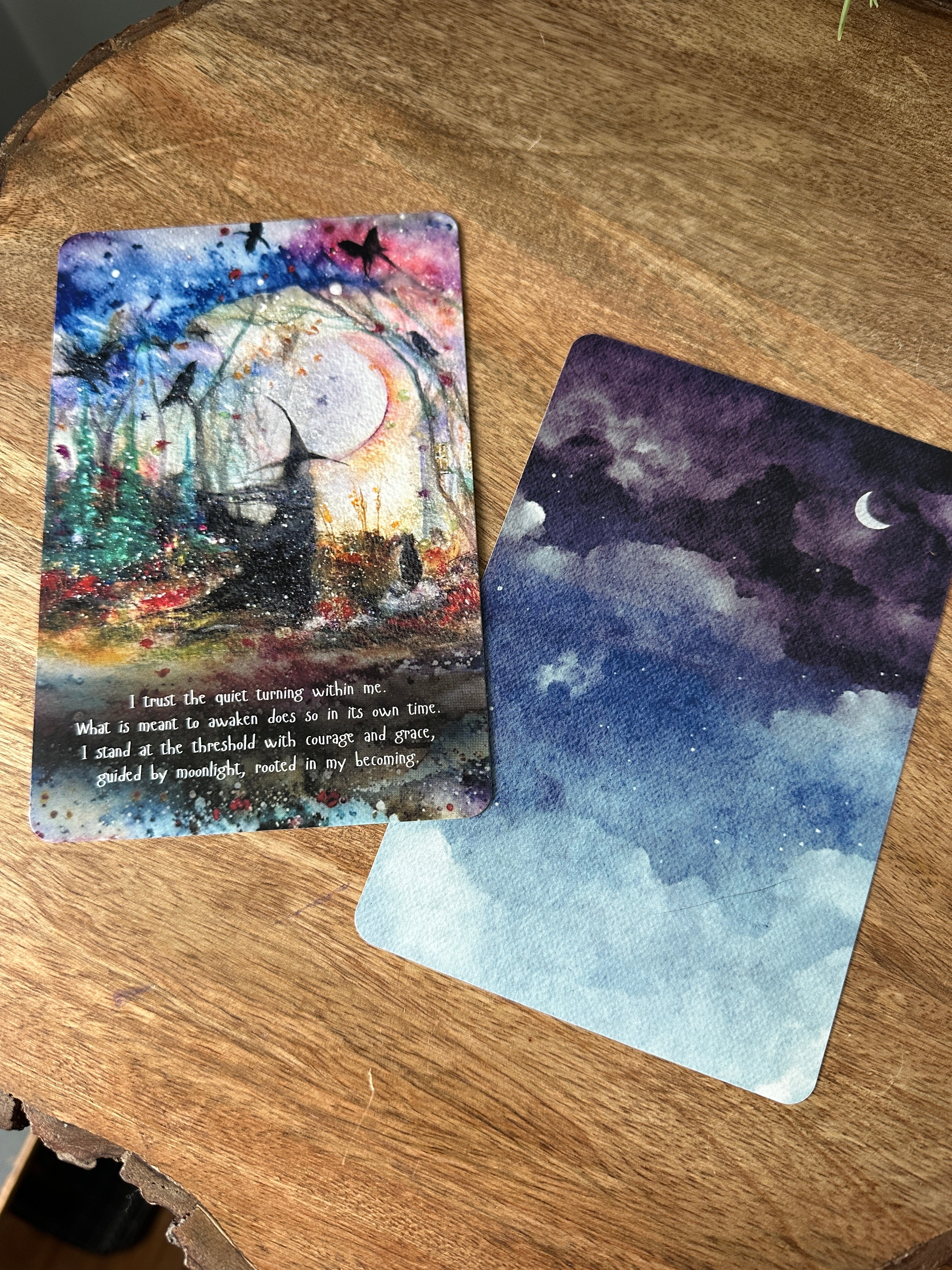 March '26 Single Affirmation Card - Witch Moon - Terri Ann Foss