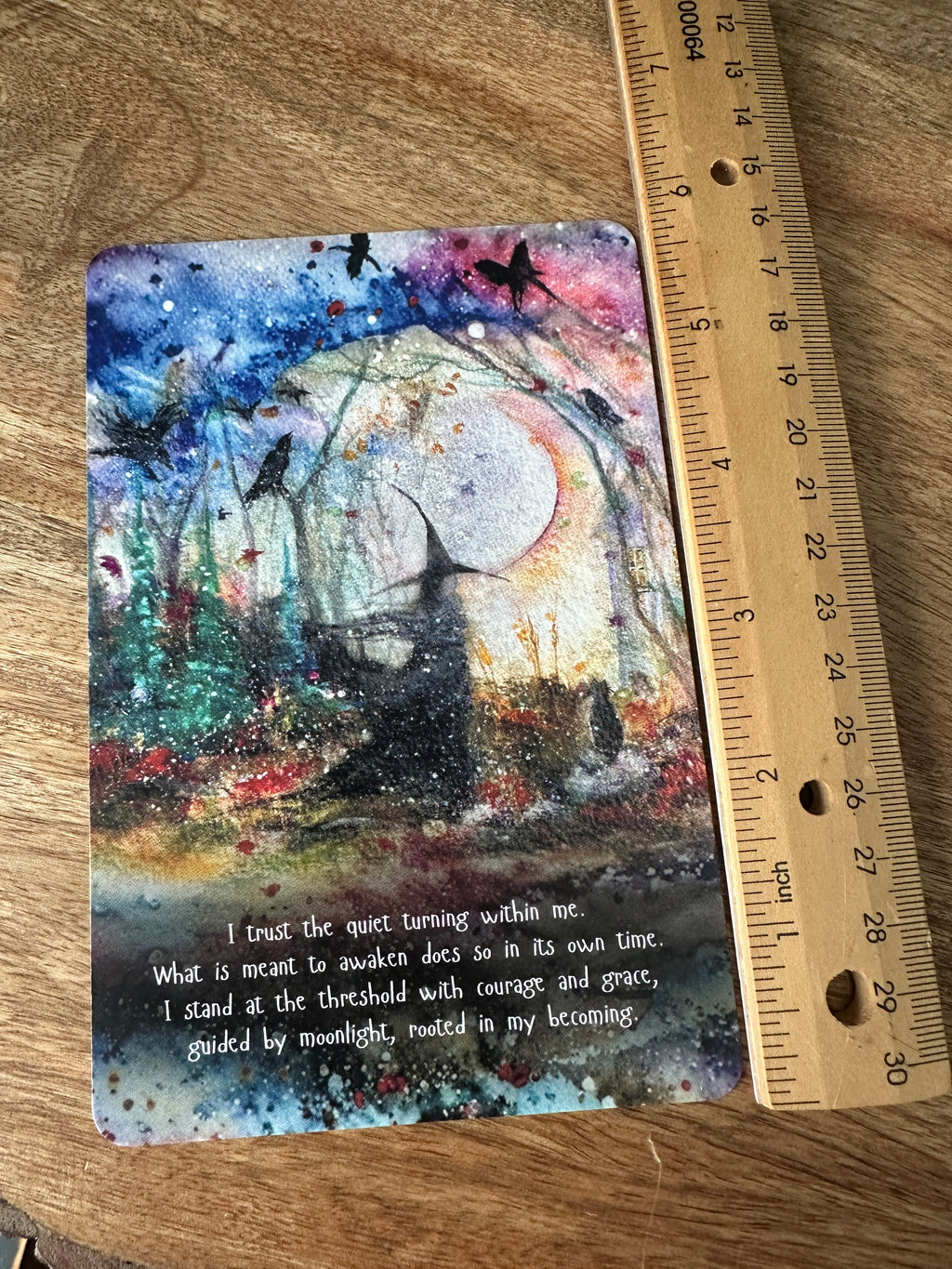 March '26 Single Affirmation Card - Witch Moon - Terri Ann Foss