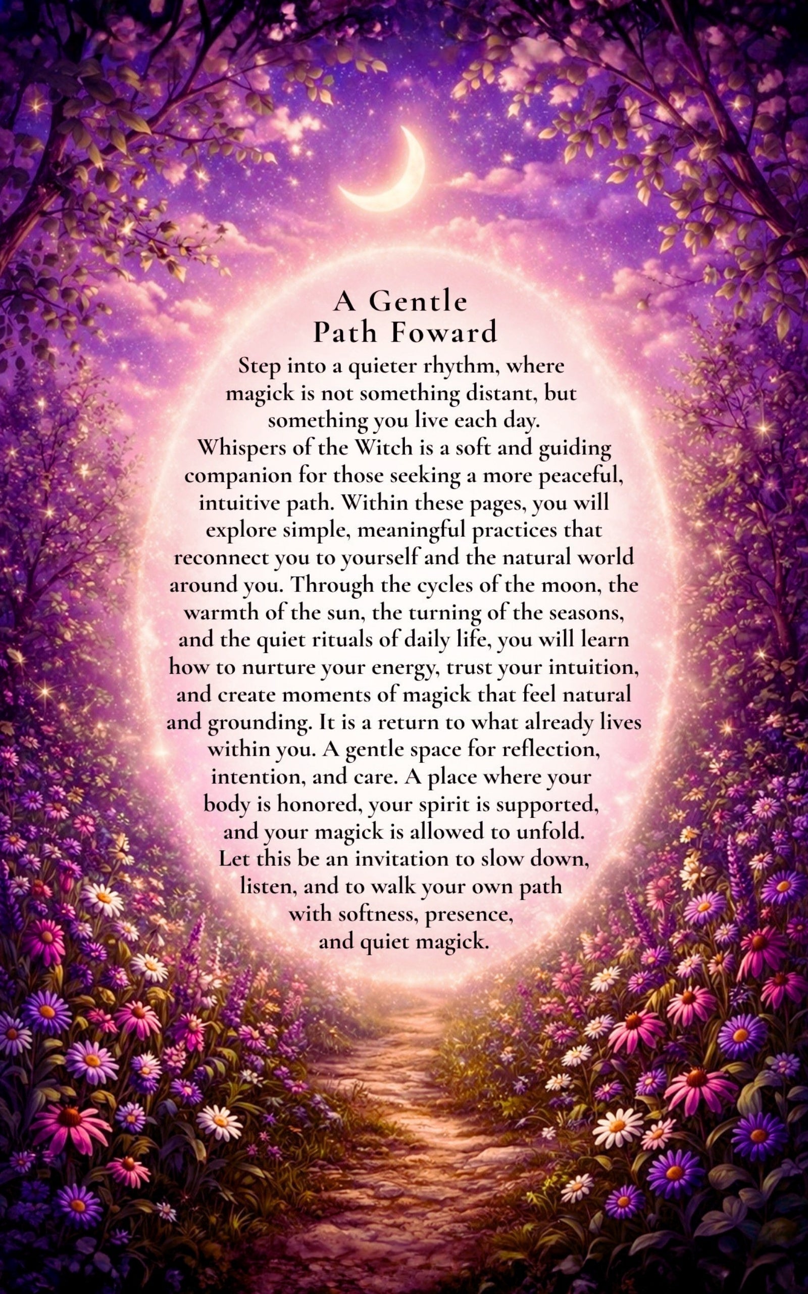 Whispers of the Witch - A Gentle Path to a Softer Magickal Life - Hardcover, Paperback, Kindle Editions - Terri Ann Foss