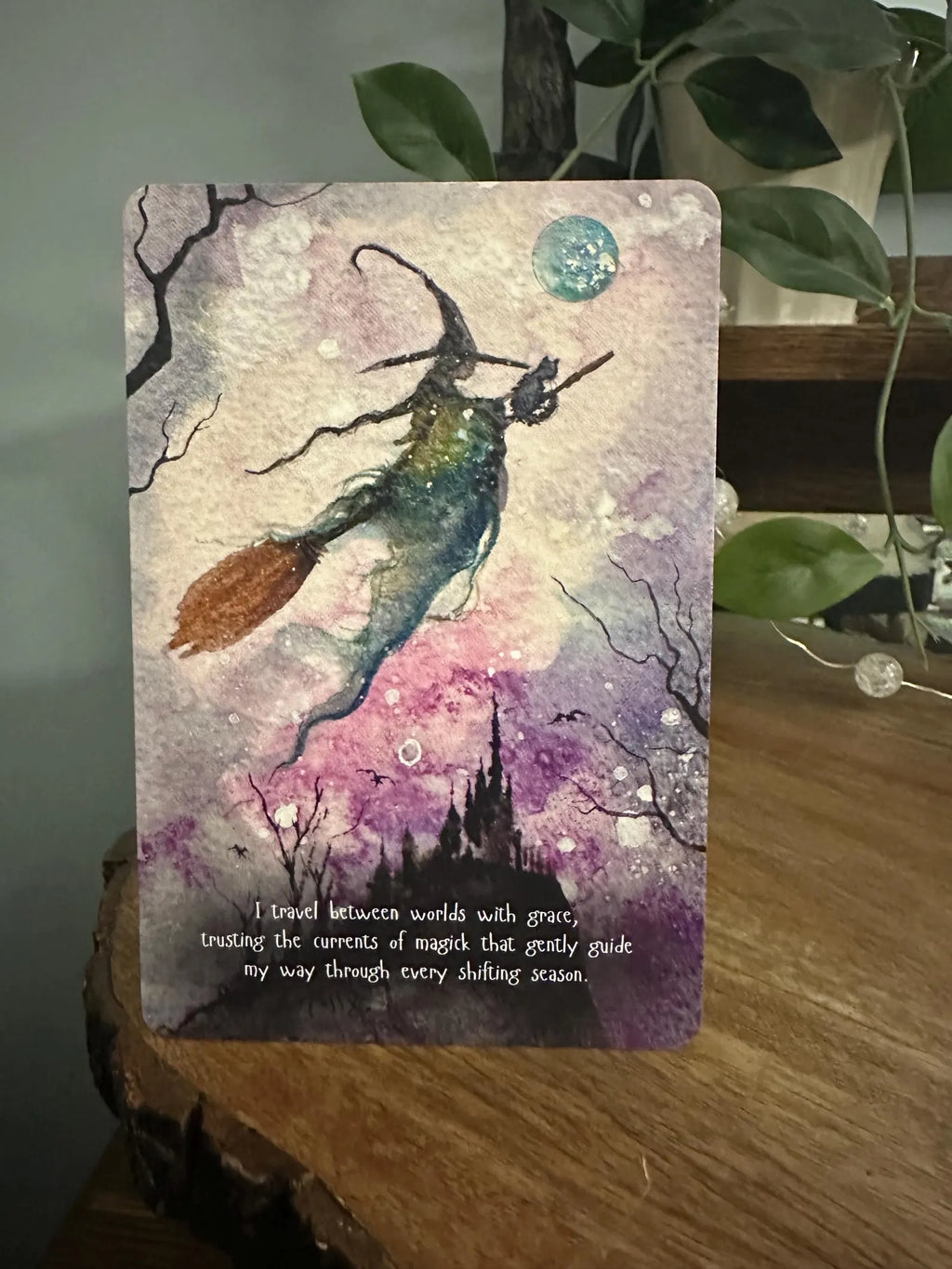 February '26 Single Affirmation Card - Witch Moon - Terri Ann Foss