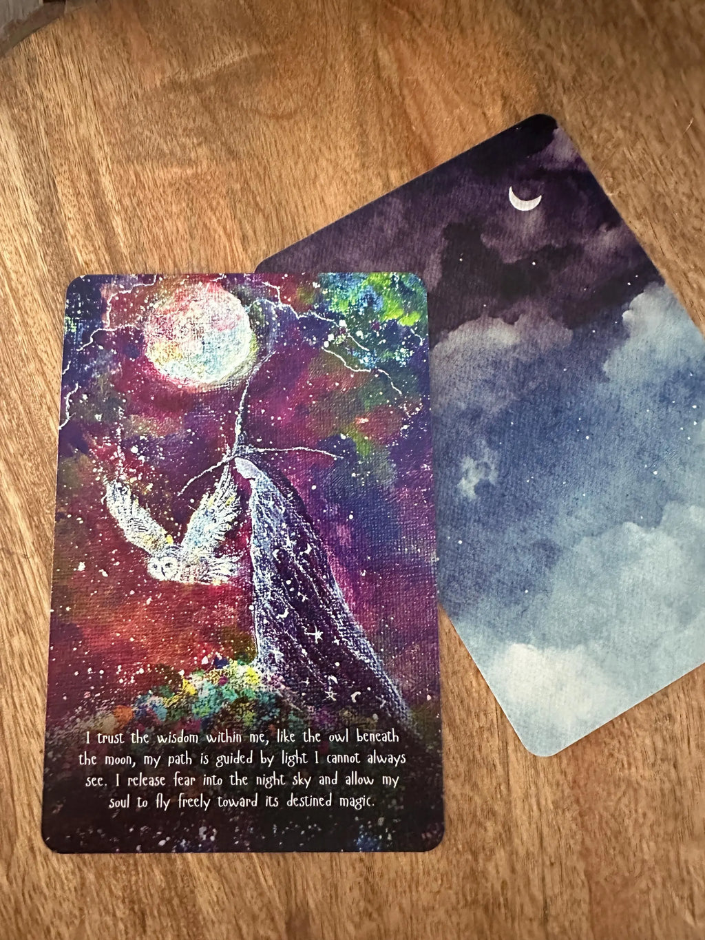 April '26 Single Affirmation Card - Witch Moon - Terri Ann Foss