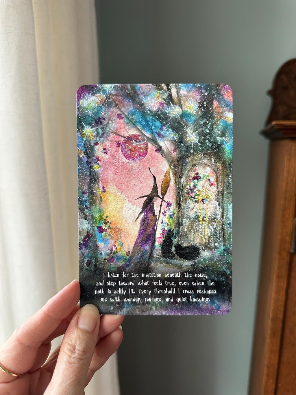 May '26 Single Affirmation Card - Witch Moon - Terri Ann Foss